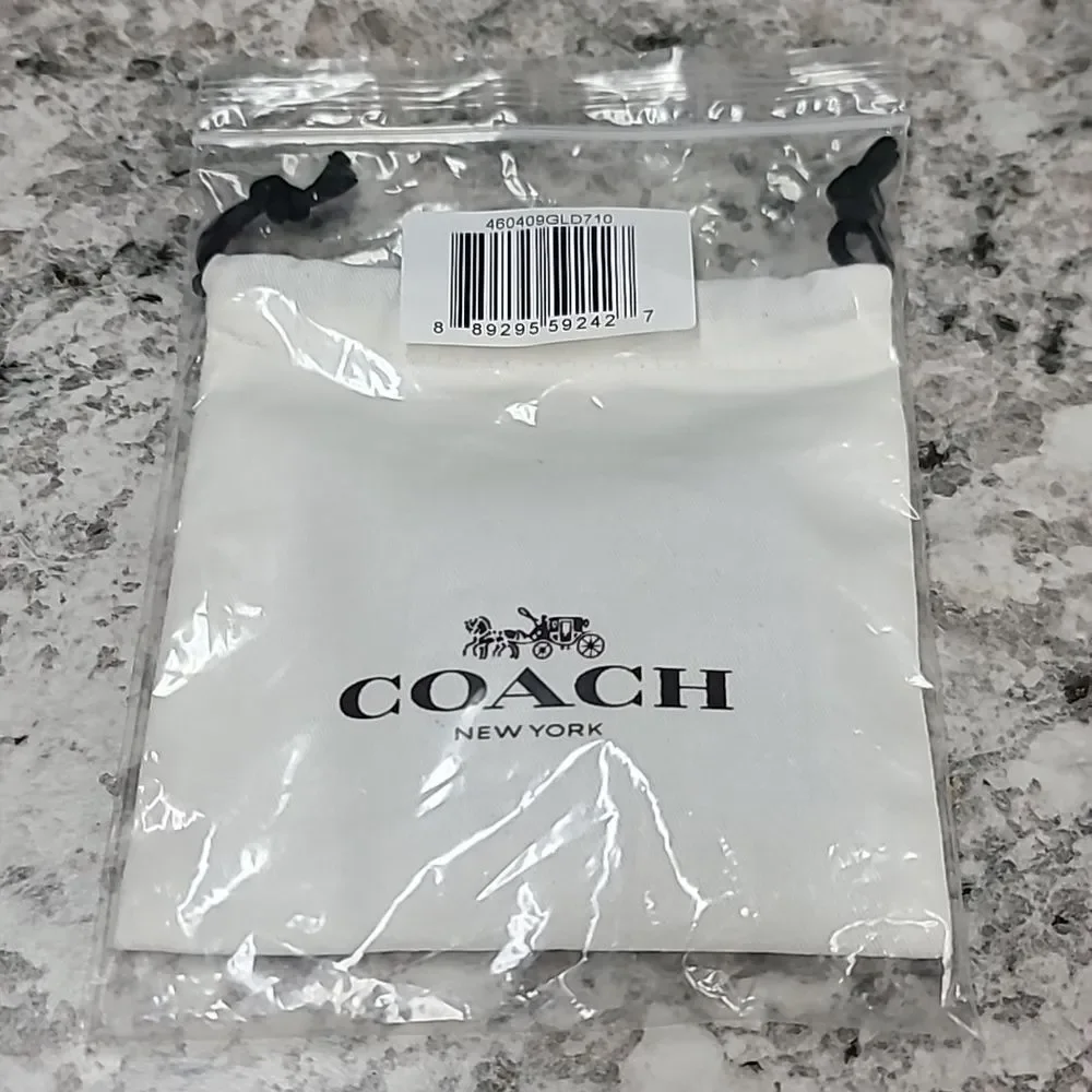 COACH Signature Quilted Ear Cuff NWT - Picture 8 of 8